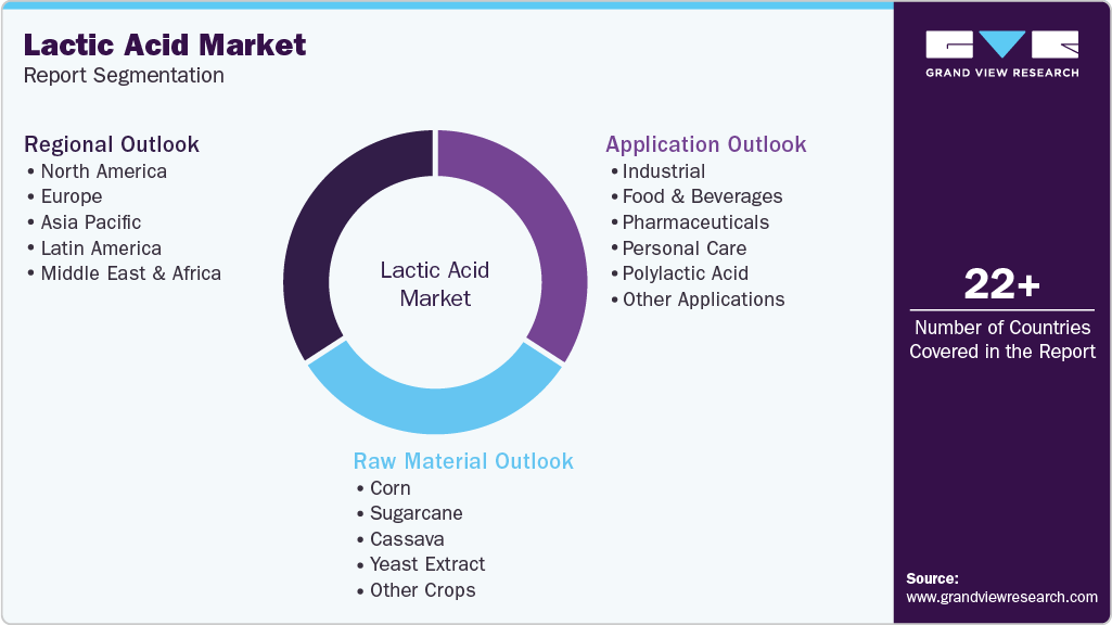 Global Lactic Acid Market Report Segmentation